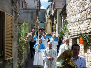 Castellitti in processione